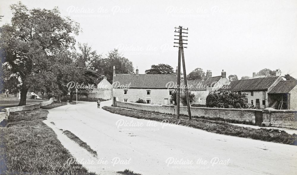 Church Road, Church Warsop, c 1920?