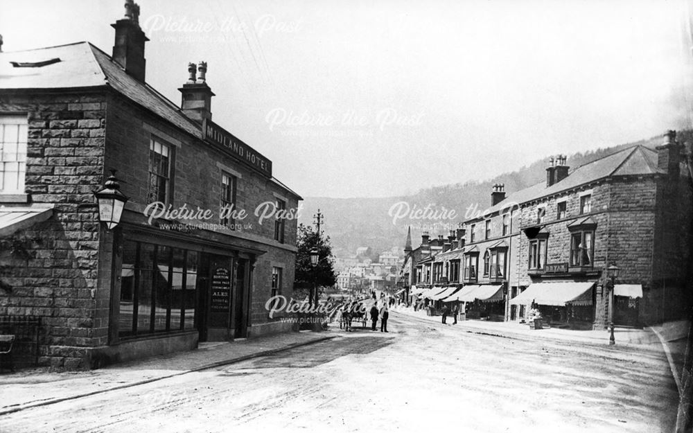 Matlock Bath, North Parade, 1890