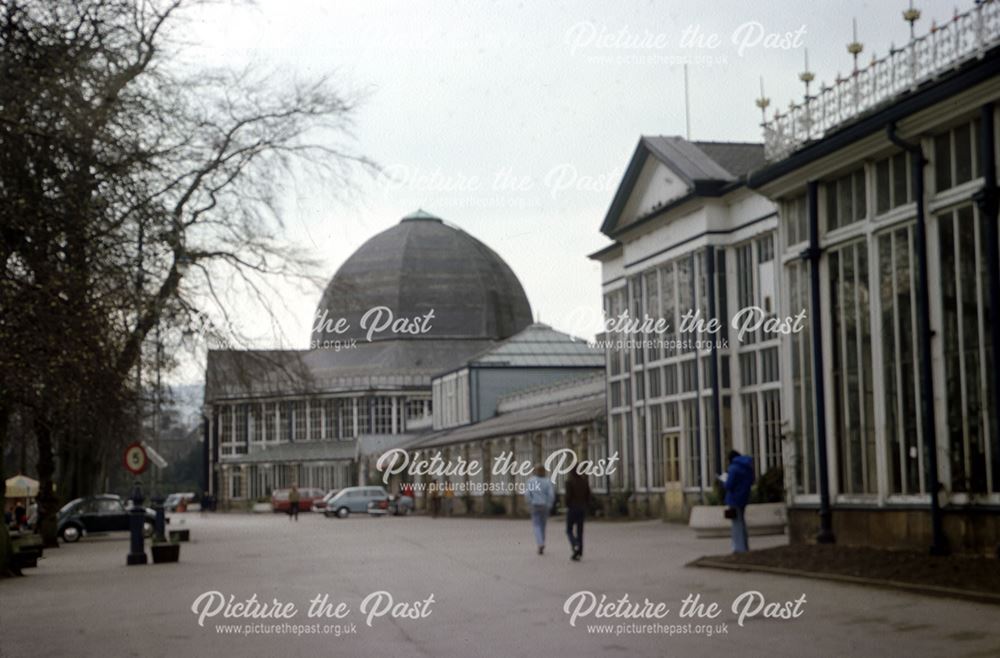 The Octagon and Pavilions, Pavilion Garden, Buxton, c 1875