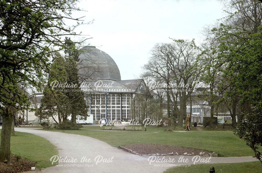 The Octagon and Pavilions, Pavilion Garden, Buxton, c 1875