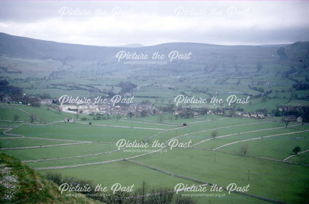 Possible enclosed field strips, near Castleton, Hope Valley, 1969