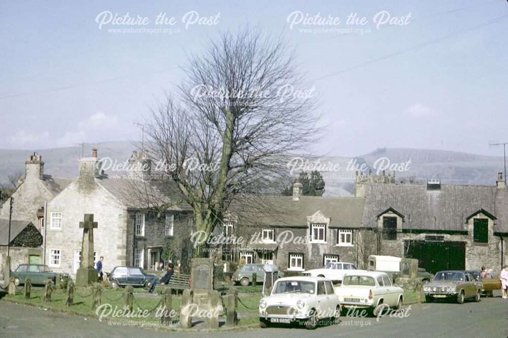 Market Place, Castleton, Hope Valley, 1972