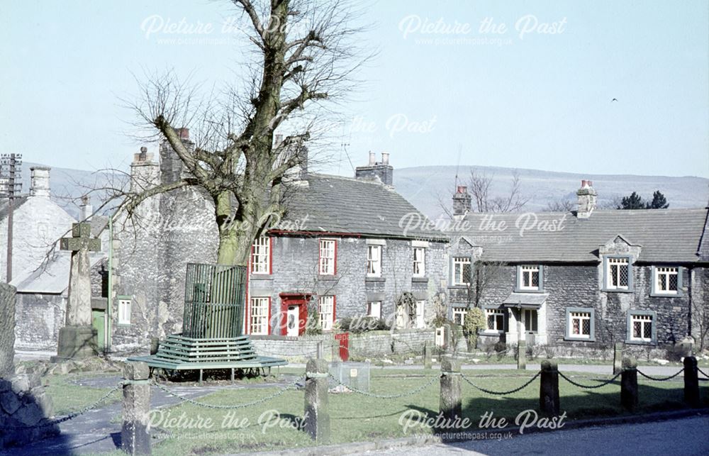 Market Place, Castleton, Hope Valley, 1966