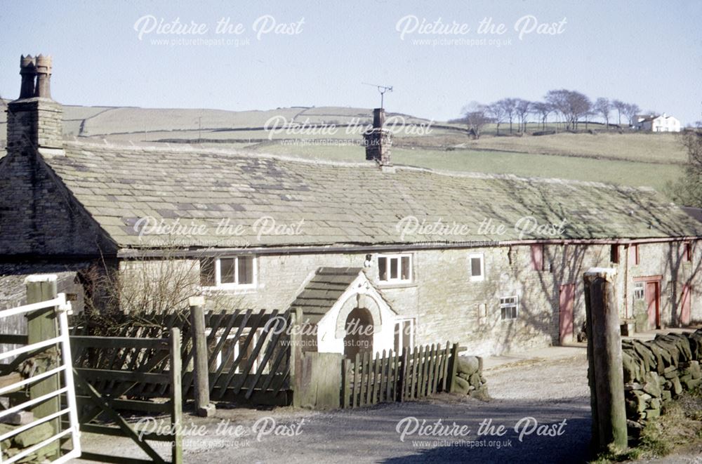 Farm at Meg Lane, Sutton, Macclesfield, Cheshire, c 1980s