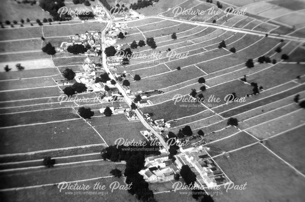 Aerial photograph, Chelmorton, Buxton