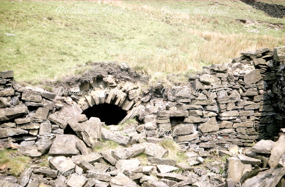 Adit, near River Dane, Danebower Colliery, Dane Valley, 1972