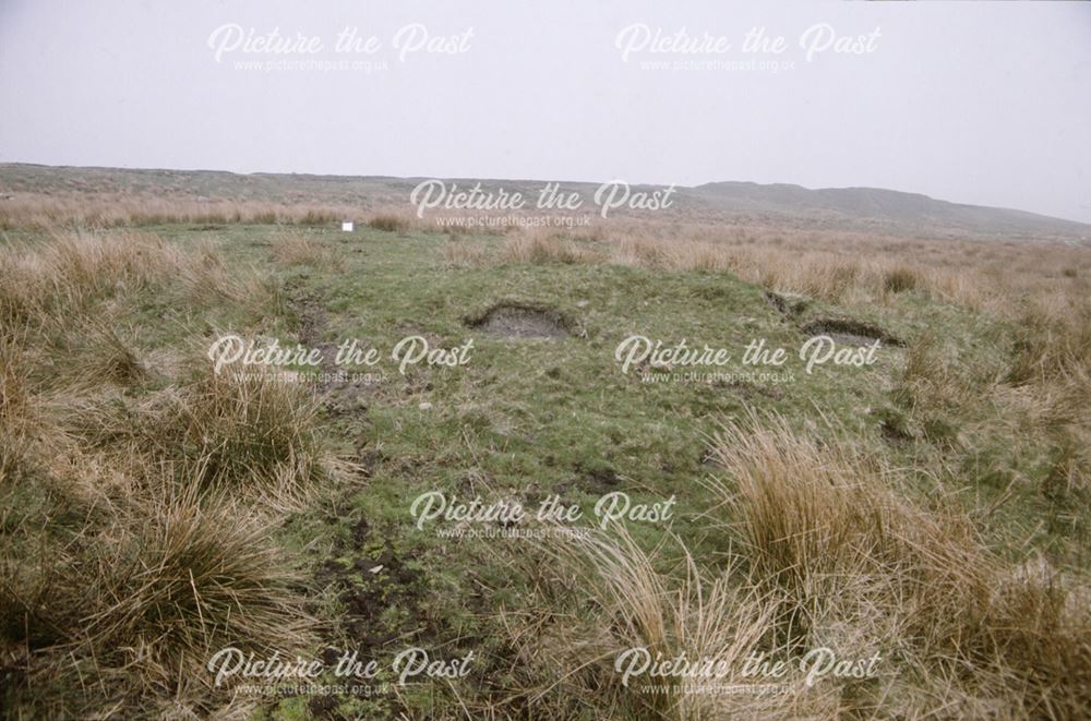 Site of coal pit and shale bank, Danebower Colliery, Dane Valley, c 1970s