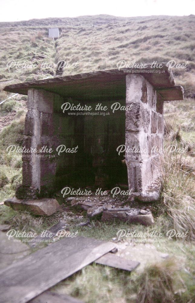 Hydraulic rain pump, Danebower Colliery, Dane Valley, c 1970s