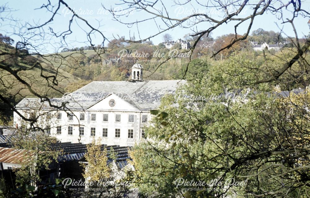 Cressbrook Mill, Monsal Dale, Buxton, 1975