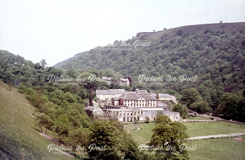 Cressbrook Mill, Monsal Dale, Buxton, 1970