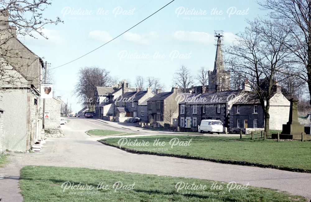 The Square, Monyash, Bakewell, 1976