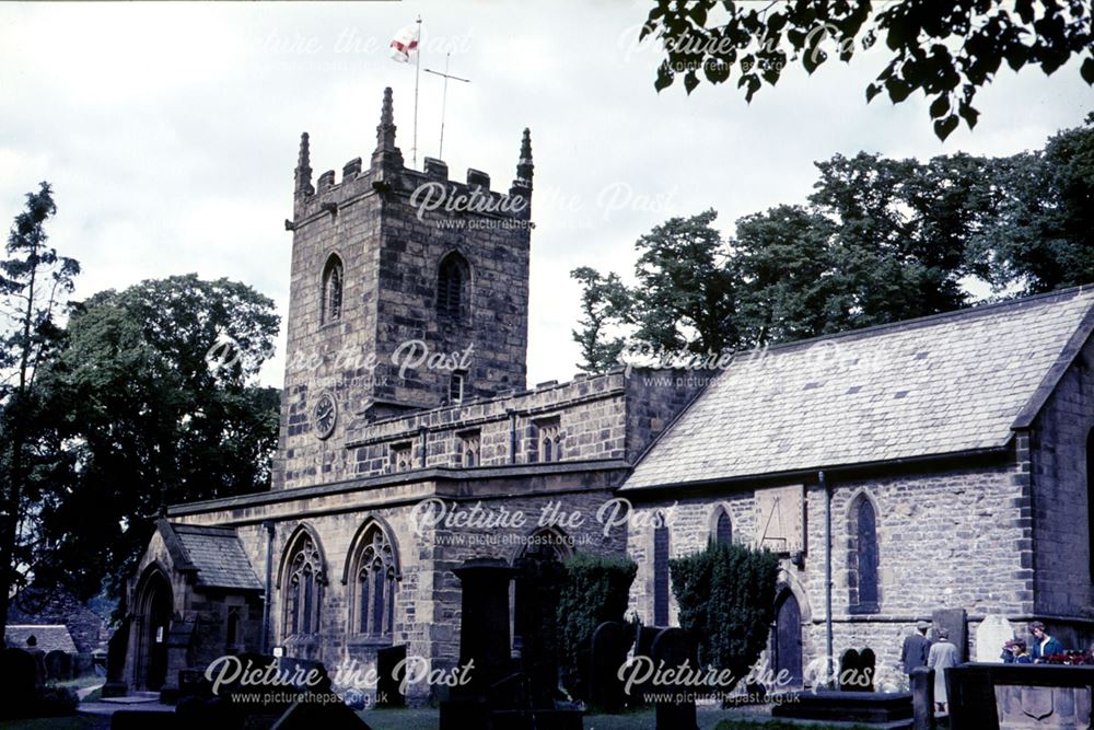 St Lawrence Church, Church Street, Eyam, Hope Valley, 1965