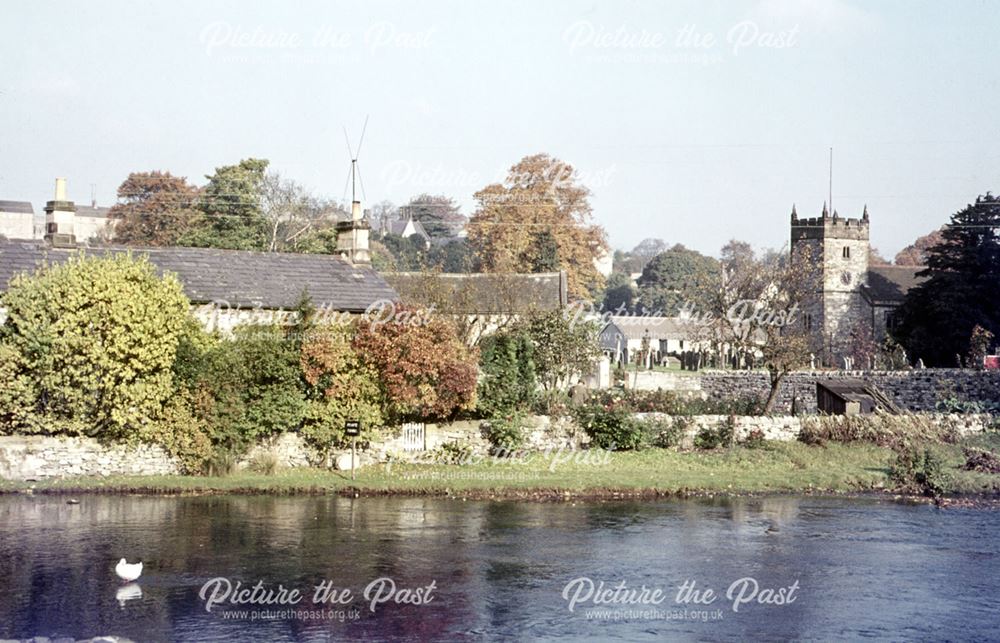 Showing Holy Trinity Parish Church, Ashford in the water, Bakewell, 1971