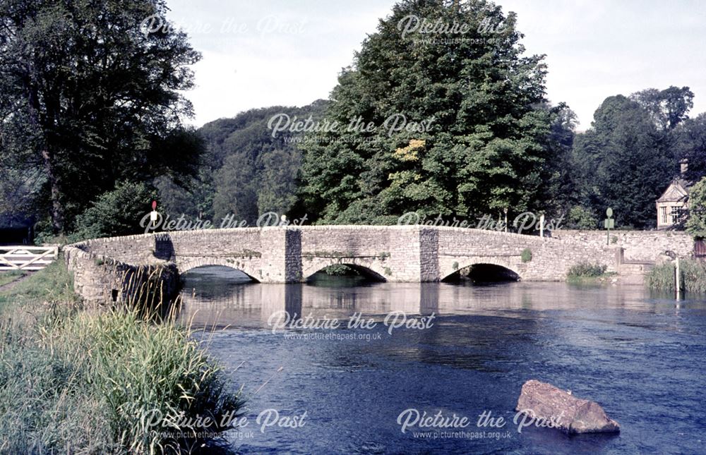 Sheepwash Bridge, Ashford in the water, Bakewell, 1963