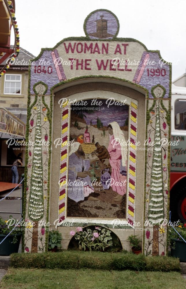 Well dressing, Buxton, 1990