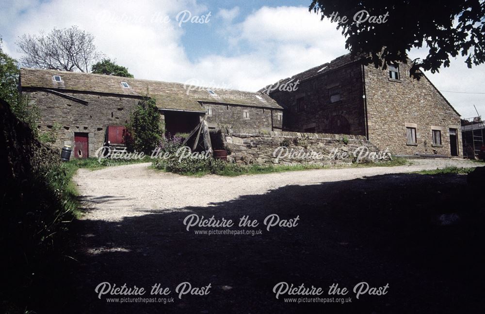 Malcoff Farm and barn, Malcoff, Chapel-en-le-Frith, High Peak, 1997