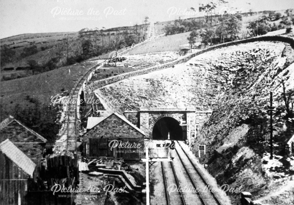 Cowburn Tunnel, Chinley, 1894-96