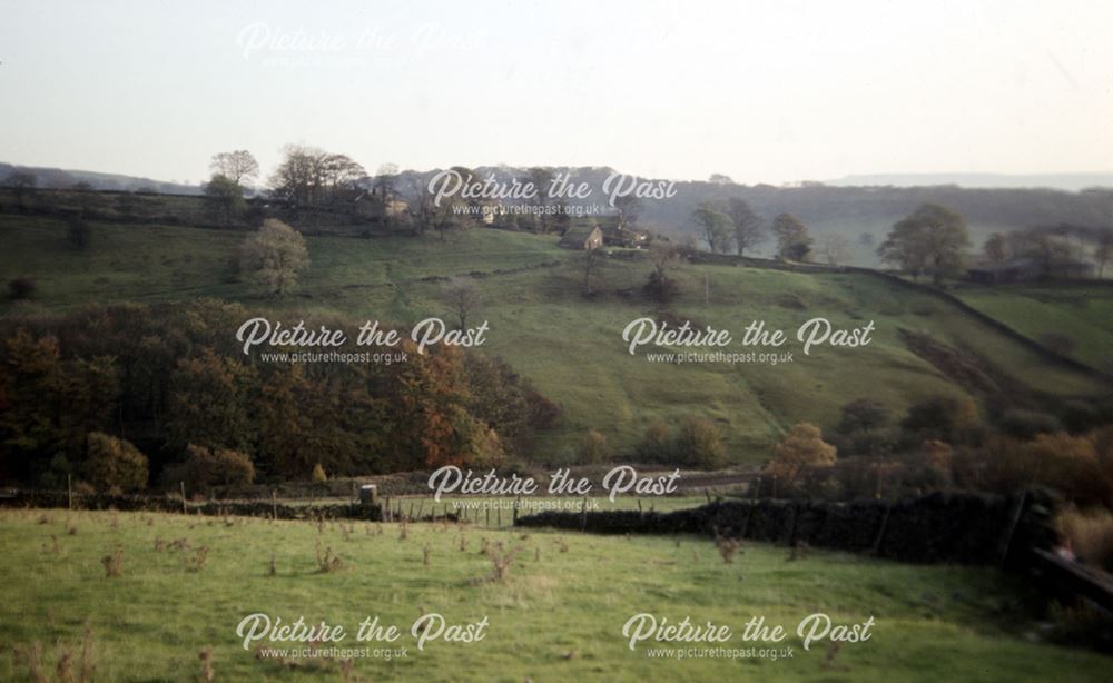 View of Malcoff from Shireoaks, Chapel-en-le-Frith, High Peak, 1992