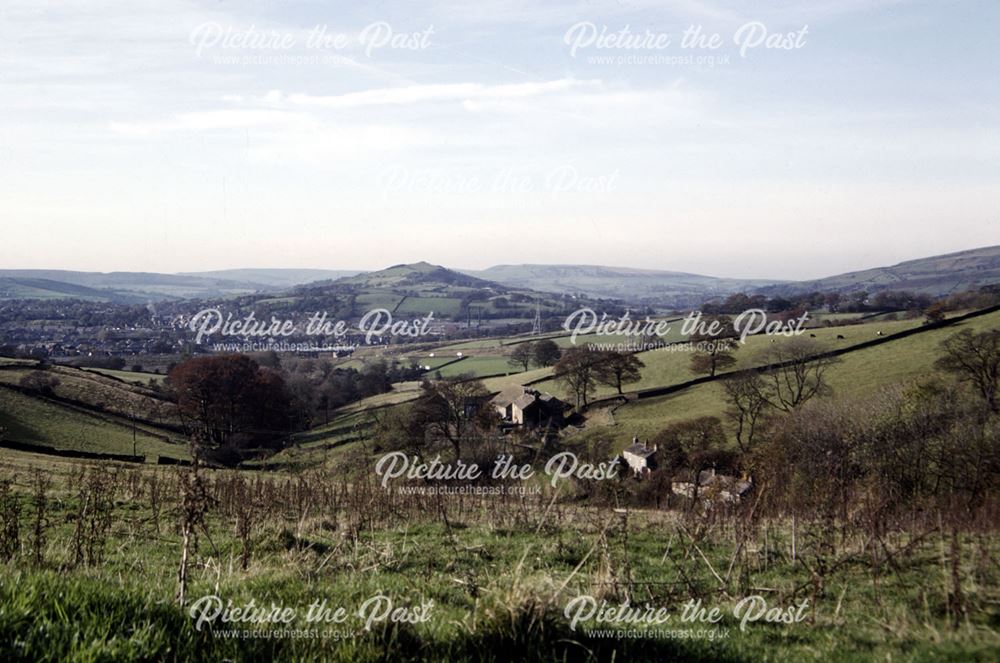 View near Bagshaw looking towards Eccles Pike c 1980s