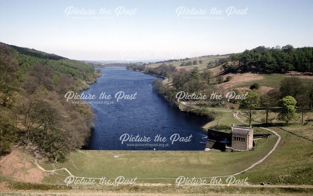 Errwood Reservoir, Goyt Valley, c 1980s