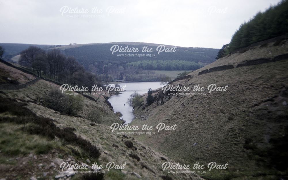 Errwood Reservoir, Goyt Valley, c 1980s