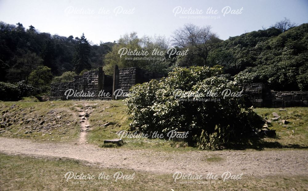 Errwood Hall, Errwood Reservoir, Goyt Valley, c 1980s