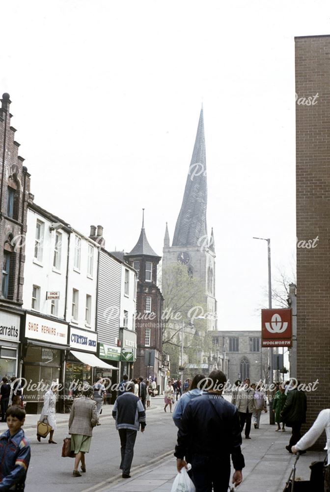 Parish Church of Our Lady and All Saints, Church Way, Chesterfield, c 1980s