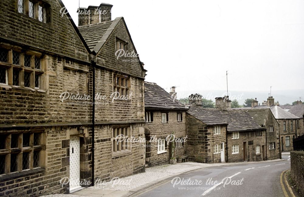 Limestone buildings at unknown location, c 1980s