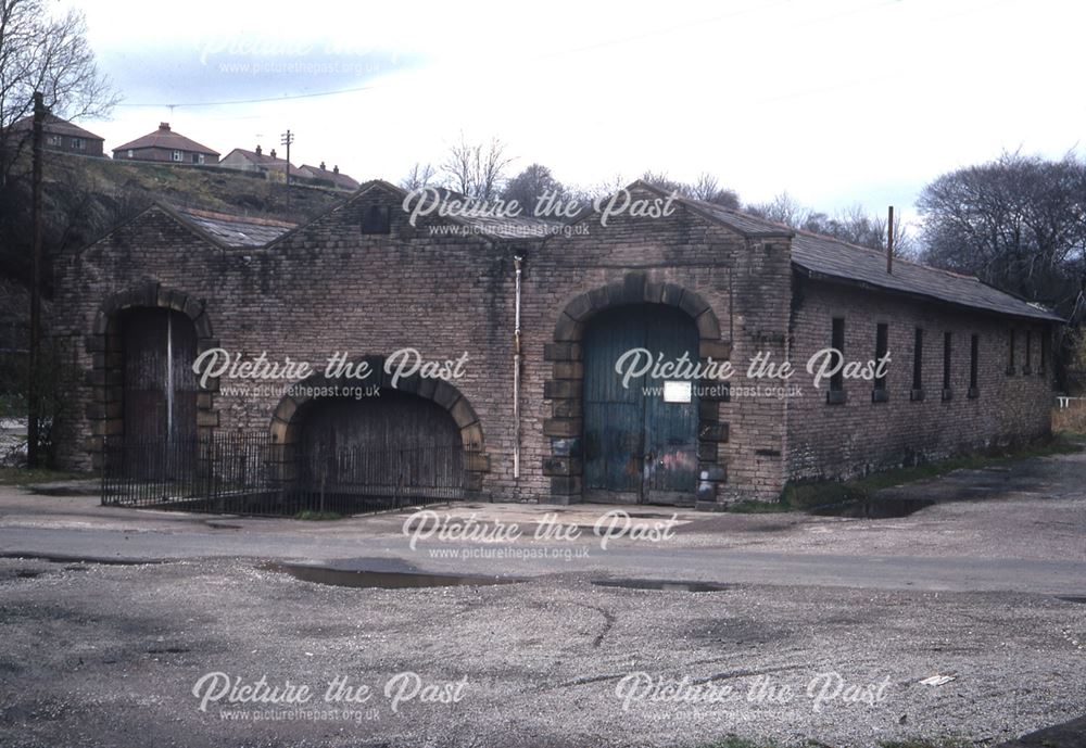 North End of Transit Shed, Cromford and High Peak Railway, 1970s