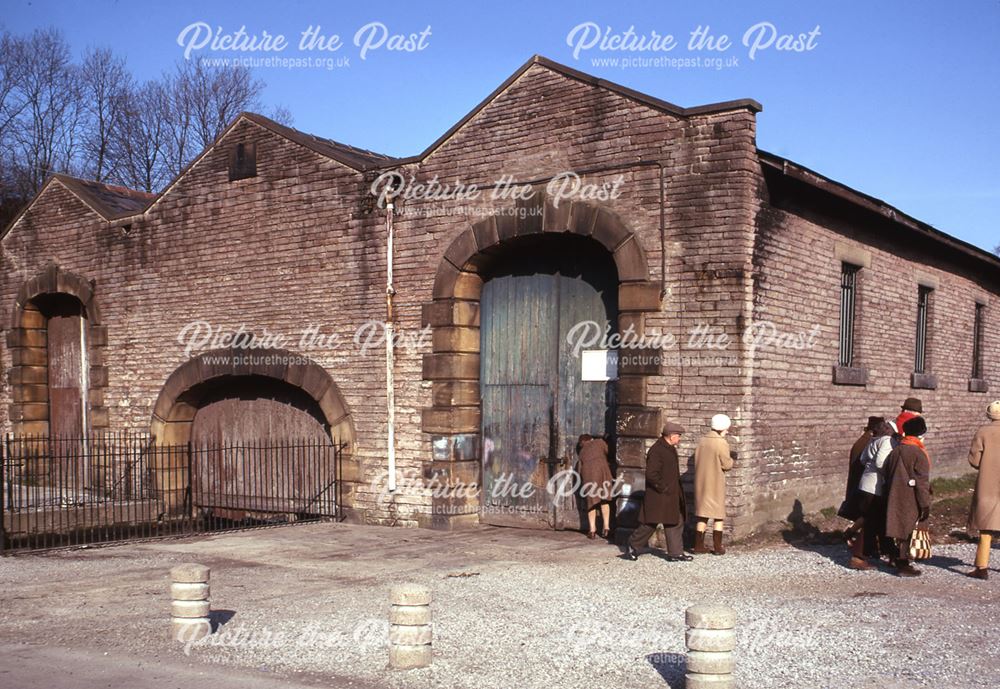 North End of Transit Shed, Cromford and High Peak Railway, 1975