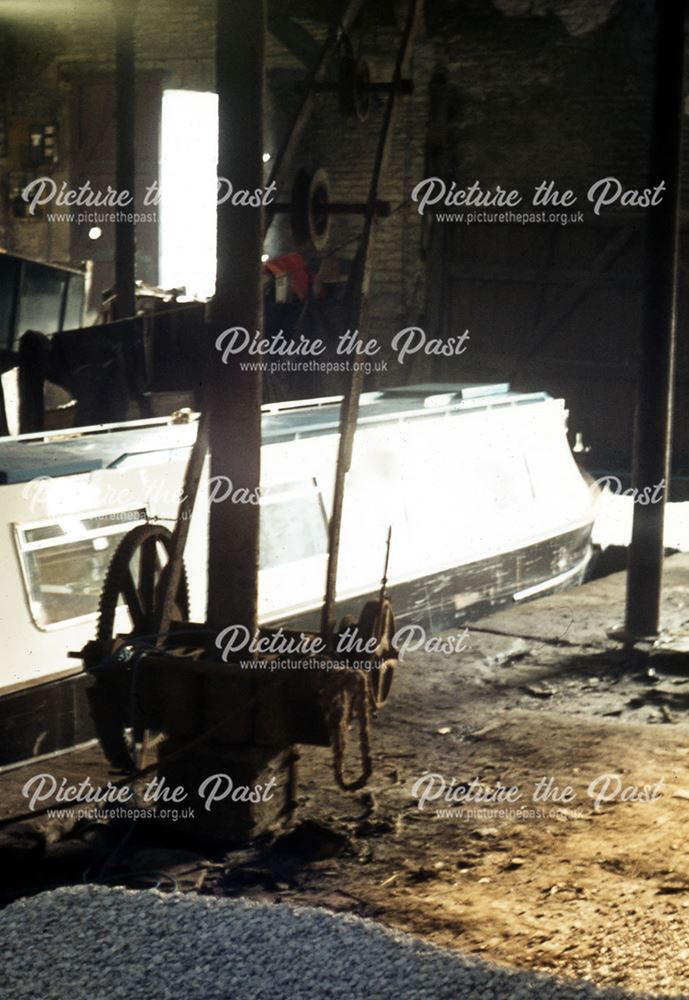 Inside Transit Shed, Cromford and High Peak Railway, 1976