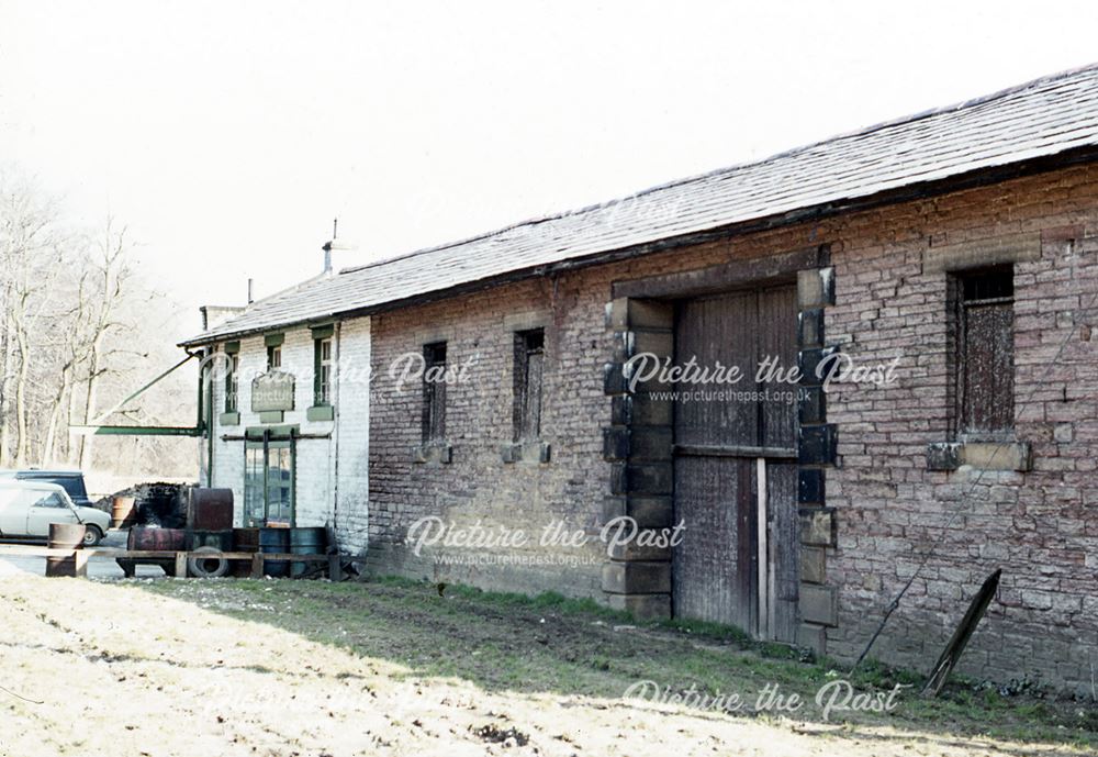 West Side of Transit Shed, Cromford and High Peak Railway, 1975