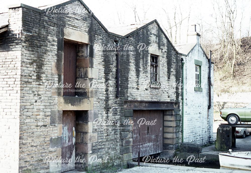 South End of Transit Shed, Cromford and High Peak Railway, 1970s