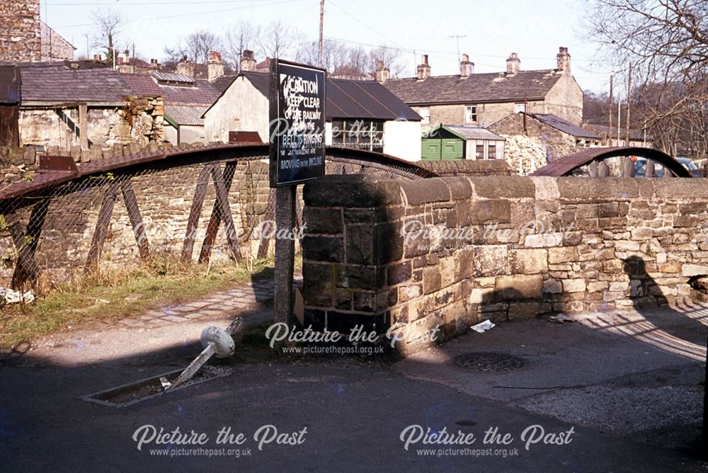 Bridge Carrying Cromford and High Peak Railway over River Goyt, Whaley Bridge, 1975