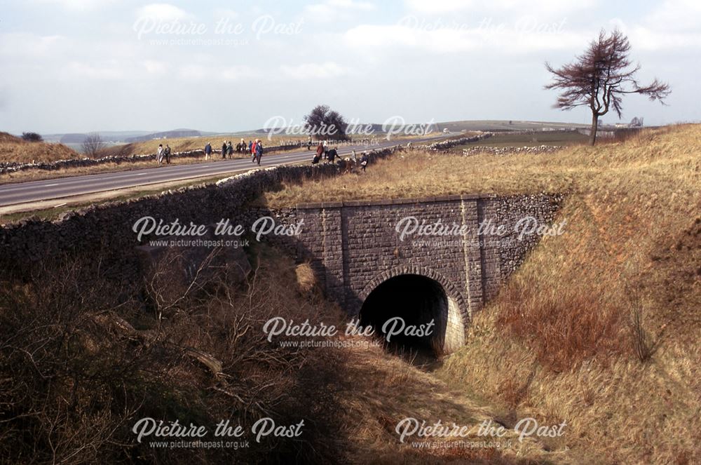 Newhaven Road Tunnel of Cromford and High Peak Railway, nr Parsley Hay, 1975