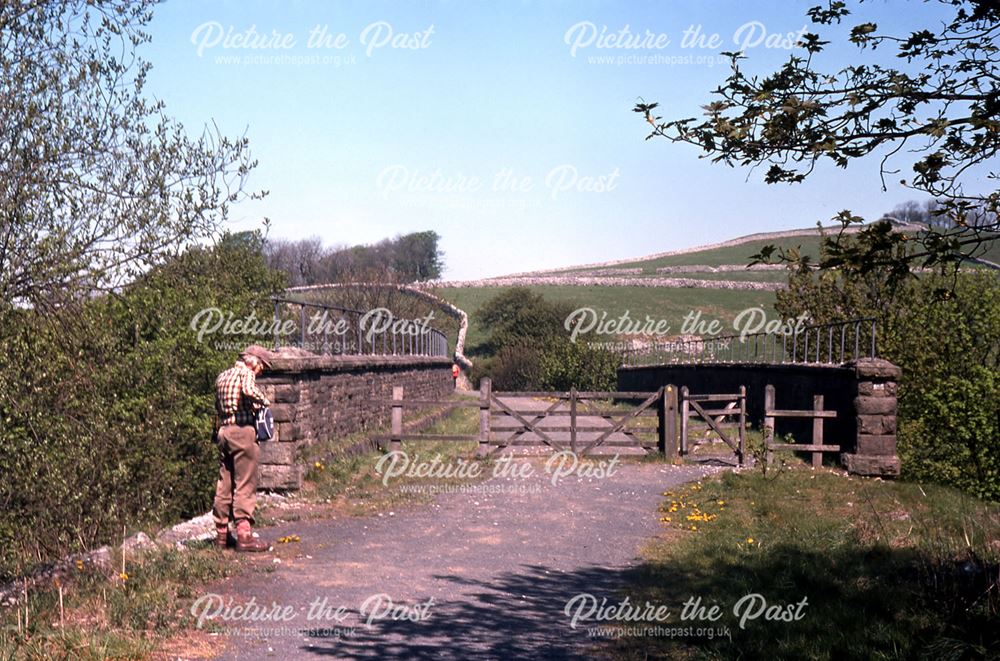 Bridge Over Road at Hartington Station, 1977