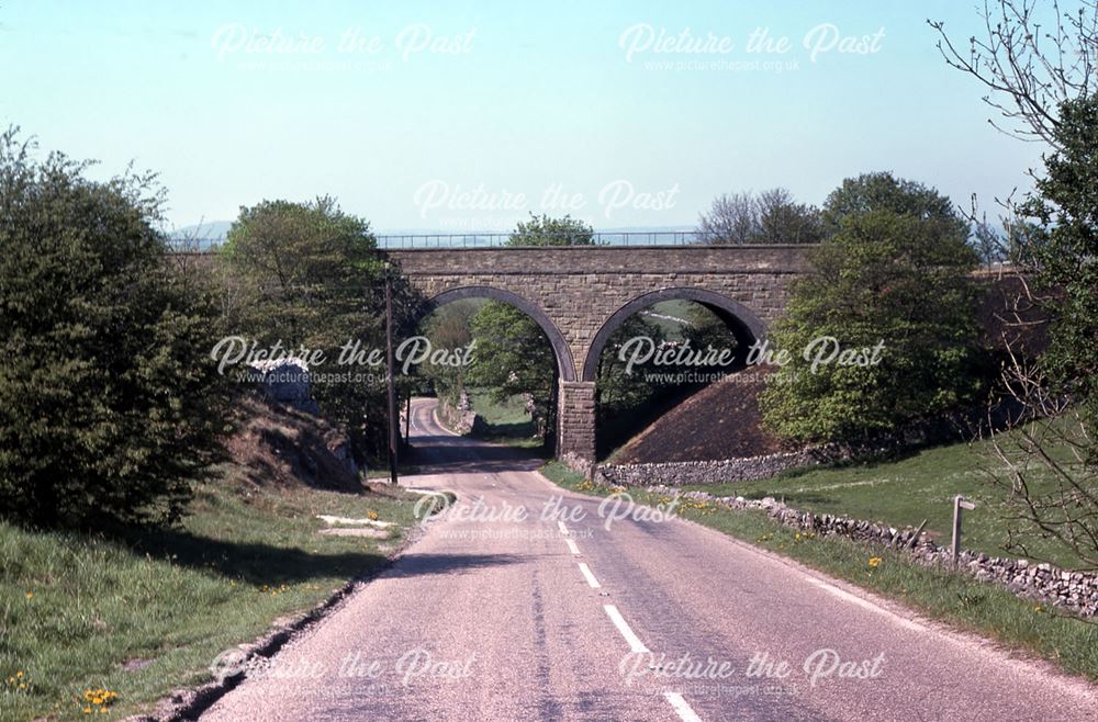 Bridge Carrying Cromford and High Peak Railway at Hartington Station, 1977