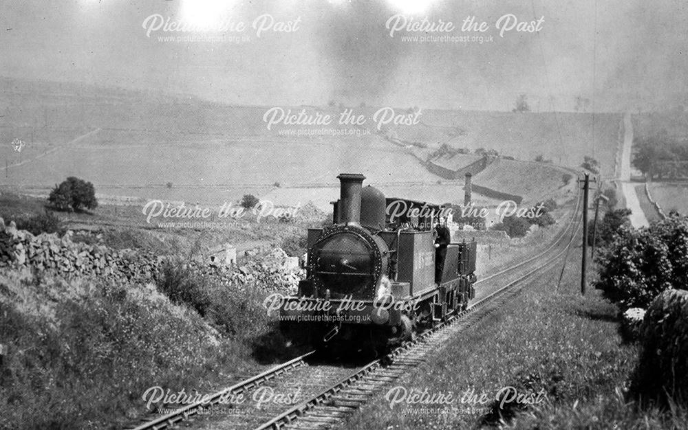 Hopton Incline of Cromford and High Peak Railway, Nr Middleton, 1950