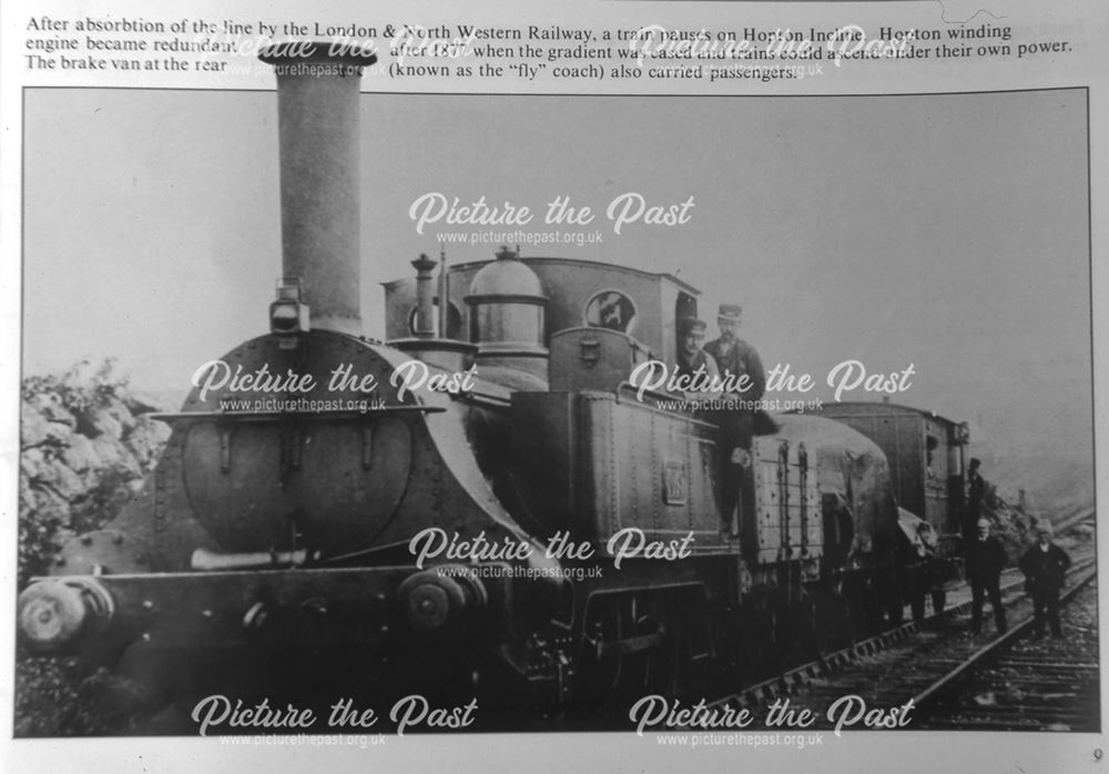 Cromford and High Peak Railway, Hopton Incline, Nr Middleton, c 1880s-90s