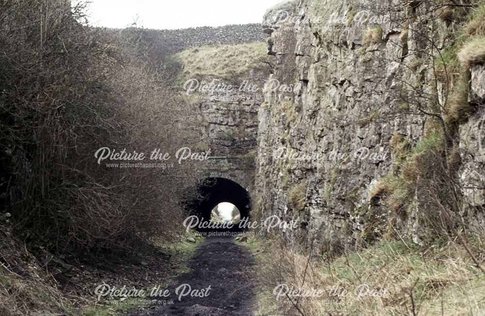 East End of Hopton Tunnel, CHPR, Middleton by Youlgreave, 1975