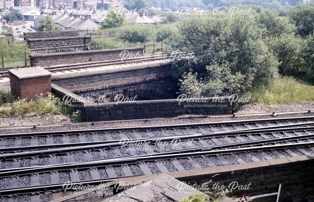 Railway Bridge over Lightwood Road, Buxton, 1988