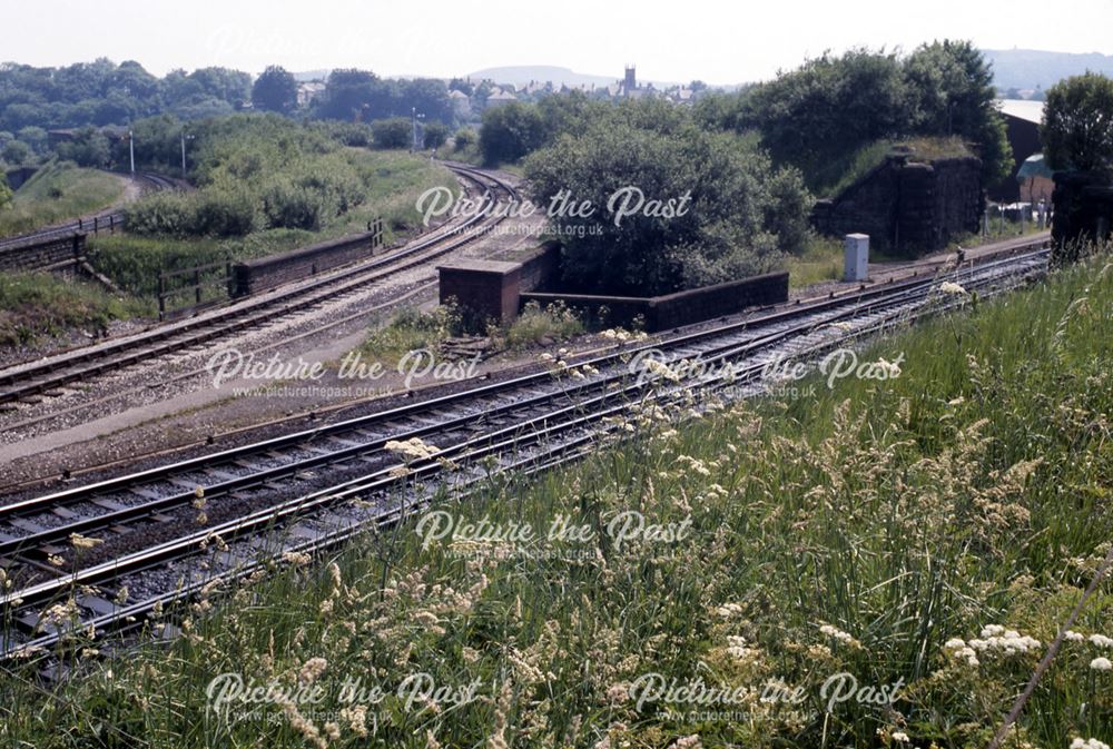 Railway Bridge over Lightwood Road, Buxton, 1988