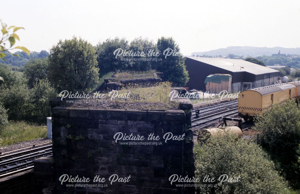 Railway Bridge over Lightwood Road, Buxton, 1988