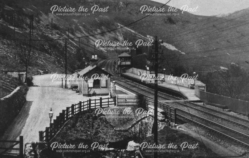 Monsal Dale Station, Looking West, 1911