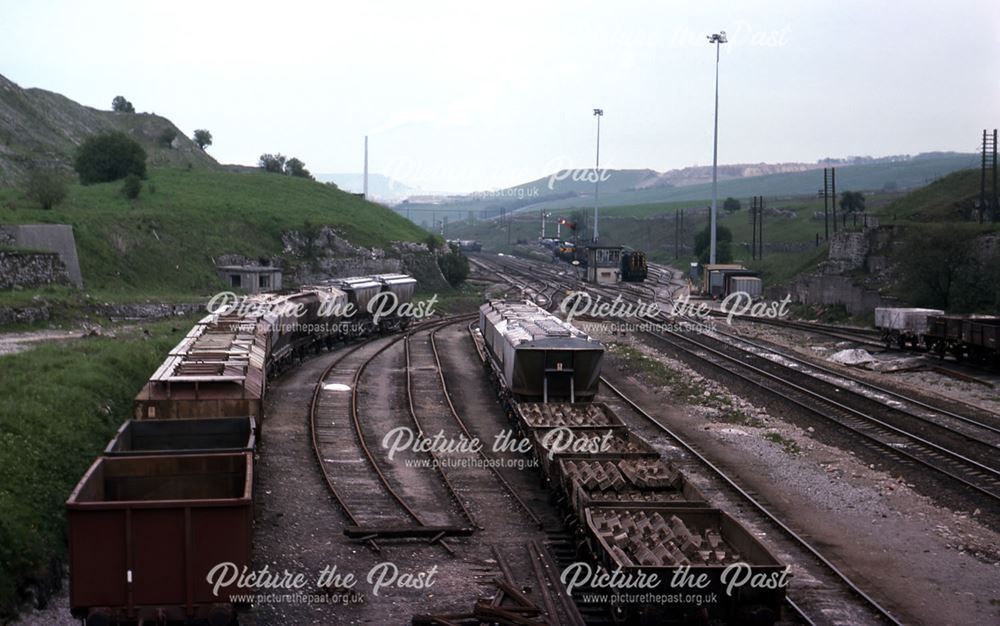 Peak Dale, Midland Railway, Looking South, 1977