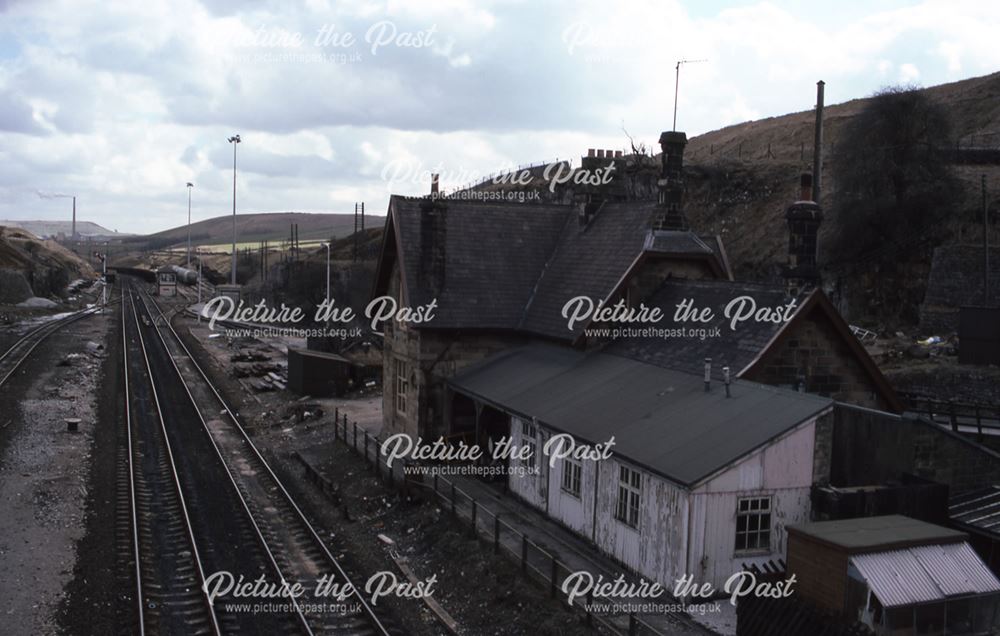 Peak Dale Station, Batham Gate Road, Peak Forest, 1986