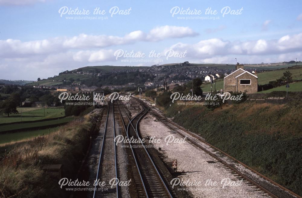 New Mills South Railway Junction, Marsh Lane, New Mills, c 1980s