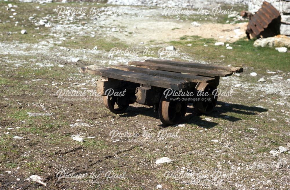 Trolley at Magpie Mine, Sheldon, 1976