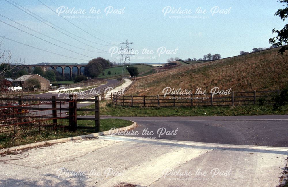 Re-aligned Peak Forest Tramway, Chapel Milton, 1990