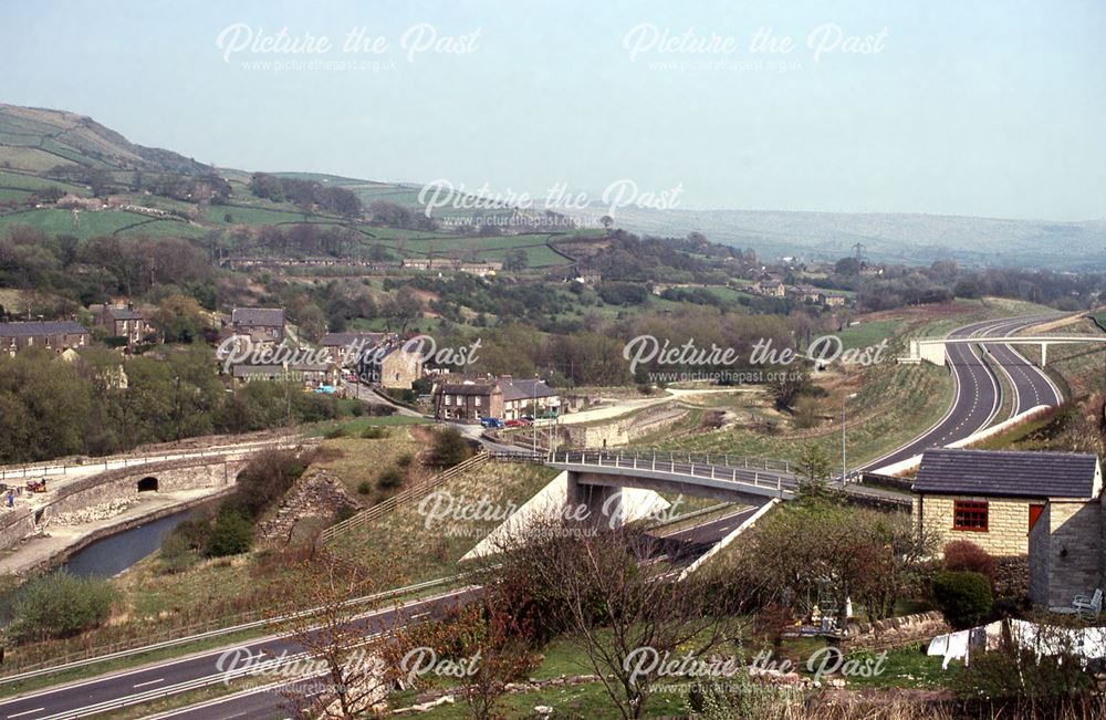 Bugsworth Canal Basin, A6, Buxworth, 1990